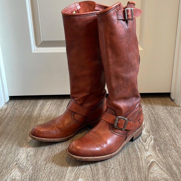 Frye Shoes - Frye engineer boots size 8.5